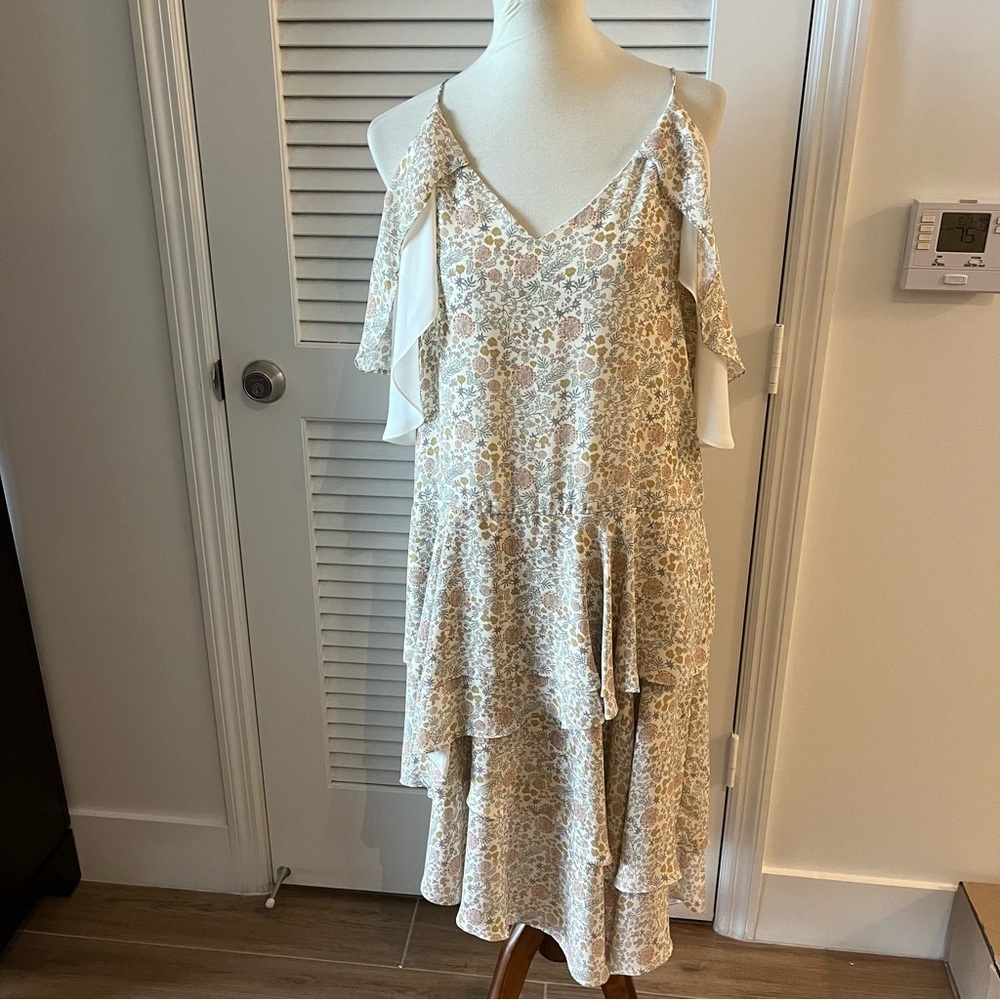 Prose and Poetry Floral Vera Tiered Dress